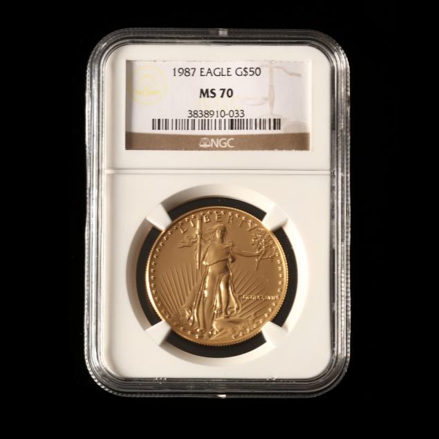 1987-50-one-ounce-gold-american-eagle-ngc-ms70