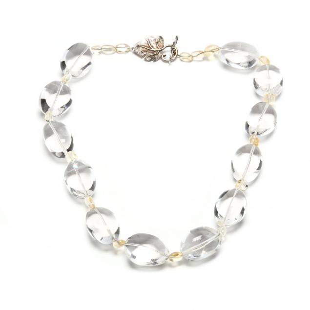 rock-crystal-quartz-and-citrine-bead-necklace