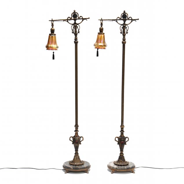 pair-of-vintage-floor-lamps-with-art-glass-shades