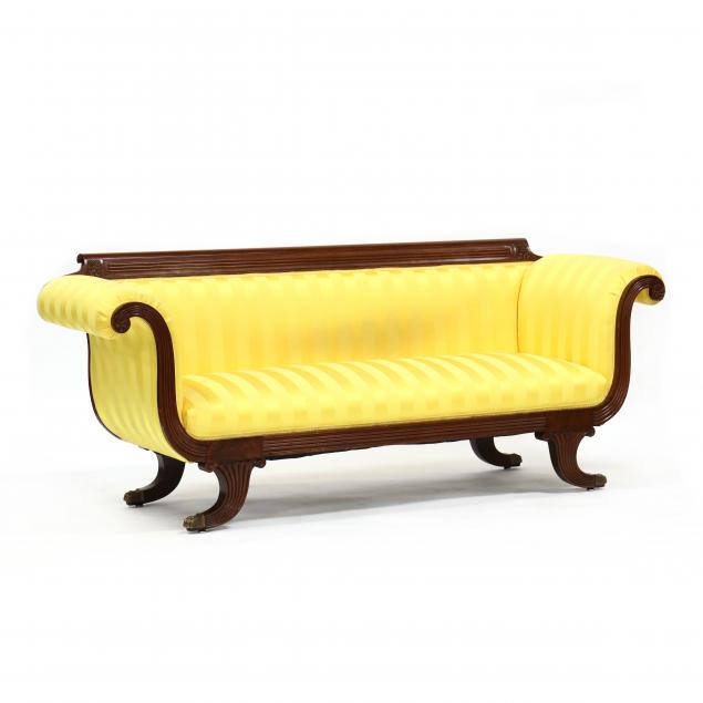 federal-style-upholstered-mahogany-sofa