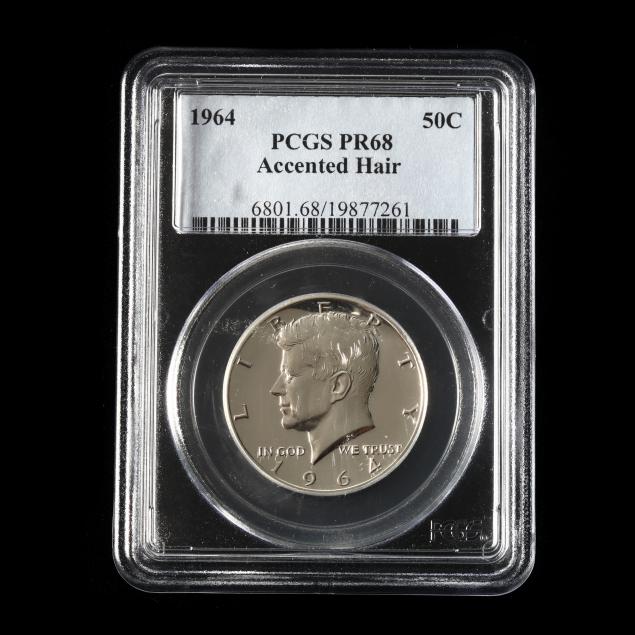 1964-kennedy-half-dollar-pcgs-pr68-accented-hair