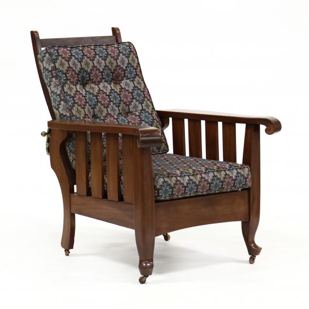 antique-mahogany-morris-chair