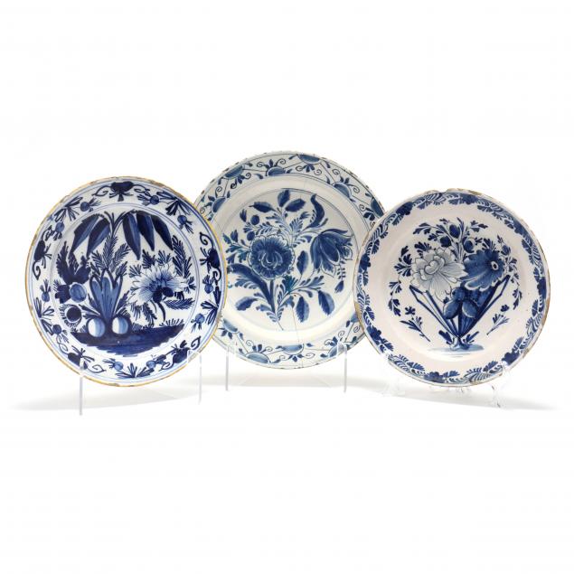 three-dutch-delft-blue-and-white-chargers