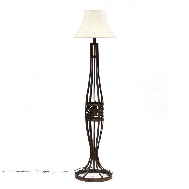 manner-of-edgar-brandt-art-deco-iron-floor-lamp