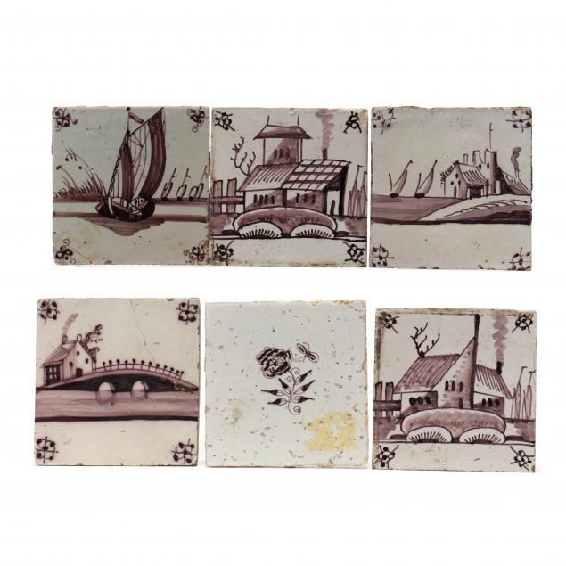 fifteen-antique-ceramic-delft-tiles