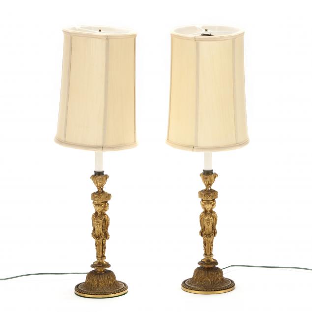 pair-of-dore-bronze-figural-candlestick-table-lamps