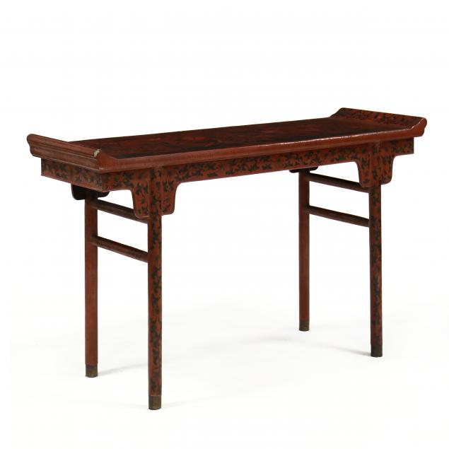 antique-chinese-lacquered-altar-table