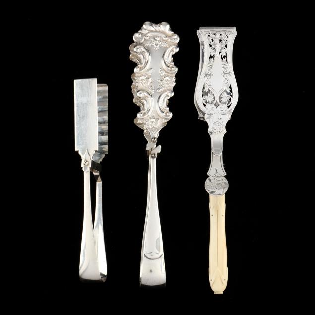 three-antique-english-silverplate-asparagus-servers