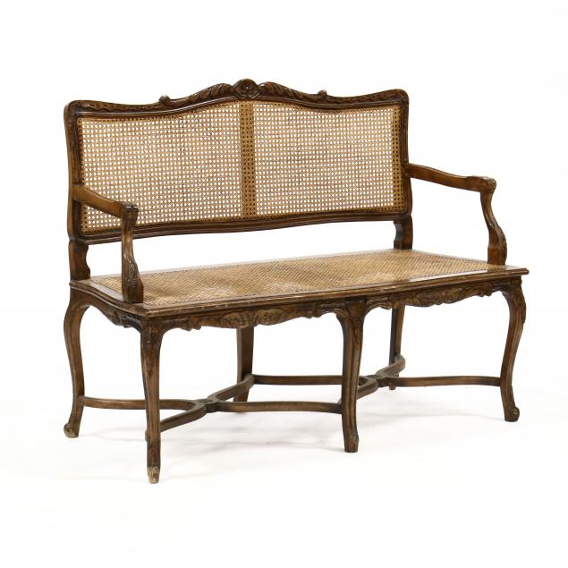 louis-xv-style-carved-cane-seat-settee