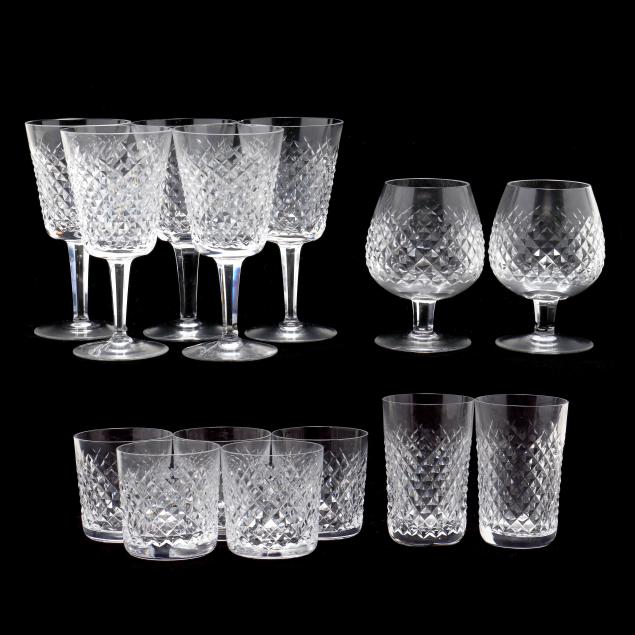 collection-of-waterford-i-alana-i-cut-crystal-glassware