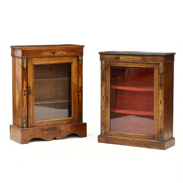 two-similar-inlaid-french-diminutive-bookcases