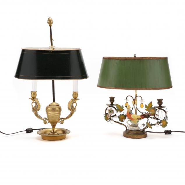 two-antique-french-bouillotte-lamps