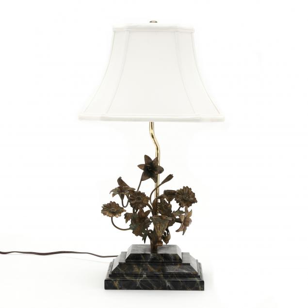 gilt-floral-and-faux-marble-table-lamp
