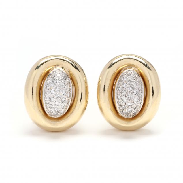 14kt-bi-color-gold-and-diamond-earrings