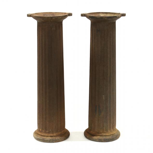 pair-of-architectural-cast-iron-columns