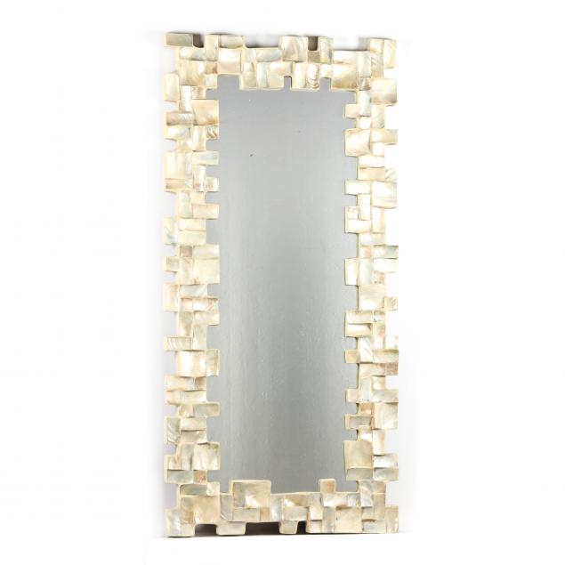 large-brutalist-style-abalone-shell-framed-mirror