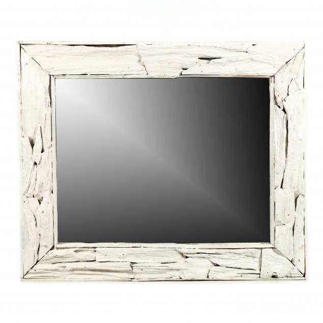 painted-driftwood-framed-mirror