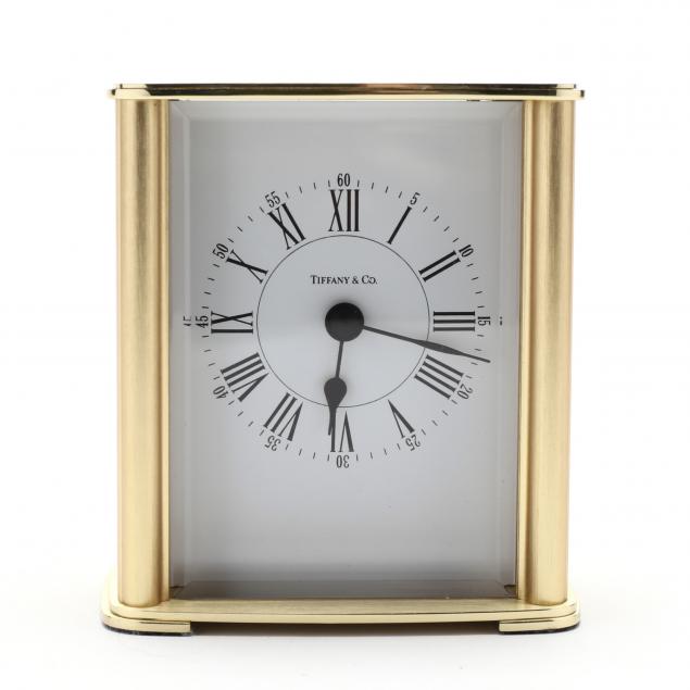 tiffany-co-brass-desk-clock