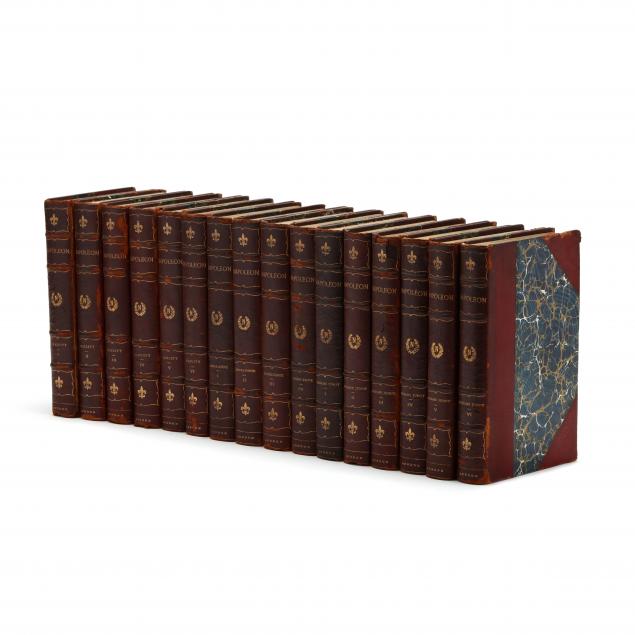 sixteen-volumes-pertaining-to-napoleon-bonaparte