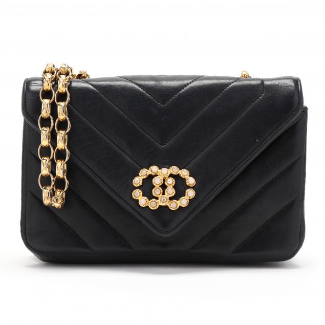 Chanel Lambskin Quilted CC Pearl Crush Wallet on Chain White  STYLISHTOP