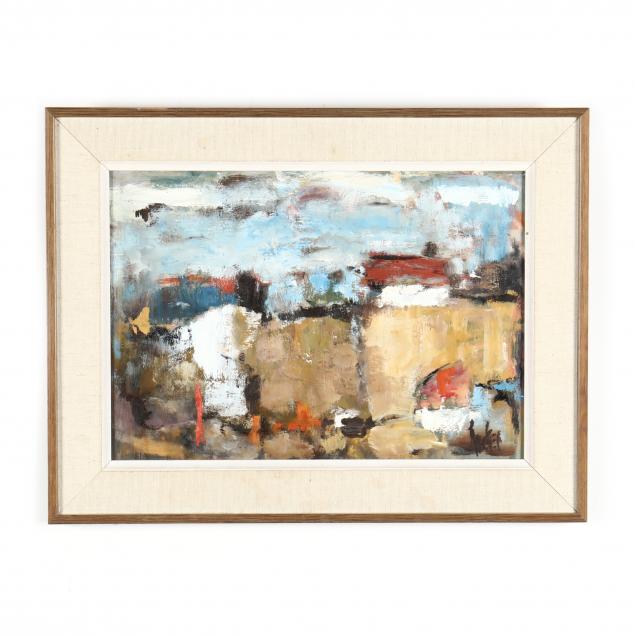 vintage-abstract-landscape-painting