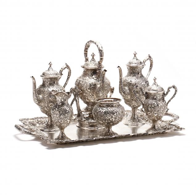 the-loring-andrews-company-antique-sterling-silver-tea-coffee-service-with-tray