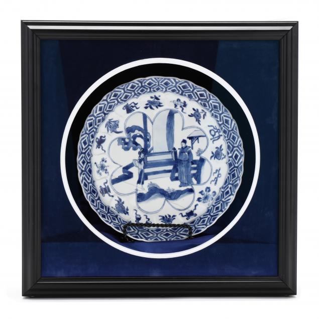 a-chinese-porcelain-blue-and-white-plate-in-presentation-box