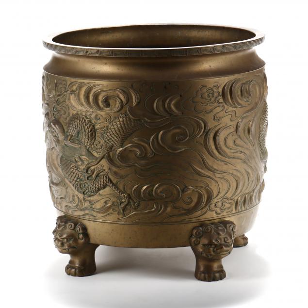 a-large-chinese-bronze-dragon-jardiniere