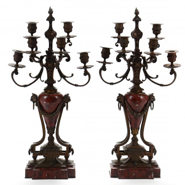 pair-of-continental-neoclassical-style-bronze-and-marble-candelabra
