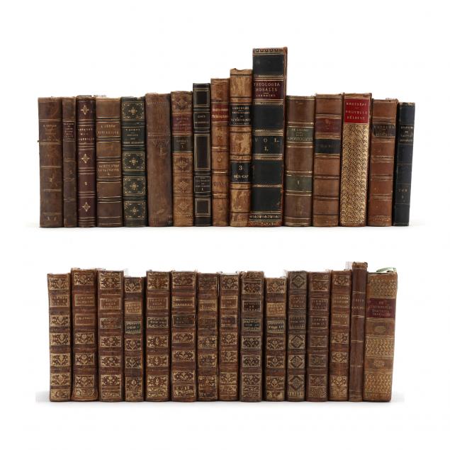 31-continental-18th-and-19th-century-leatherbound-books