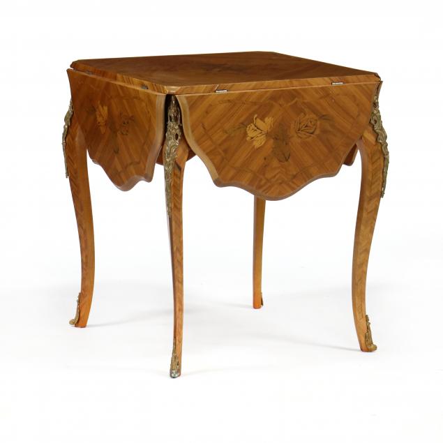 french-marquetry-inlaid-drop-leaf-table
