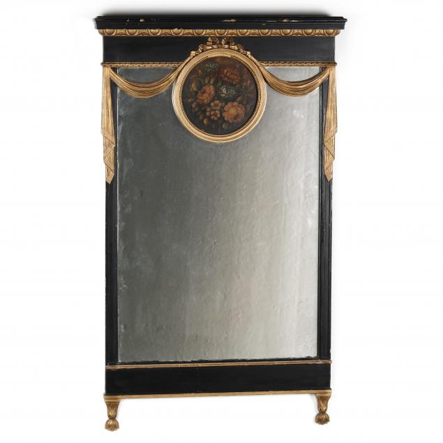 neoclassical-style-painted-mirror