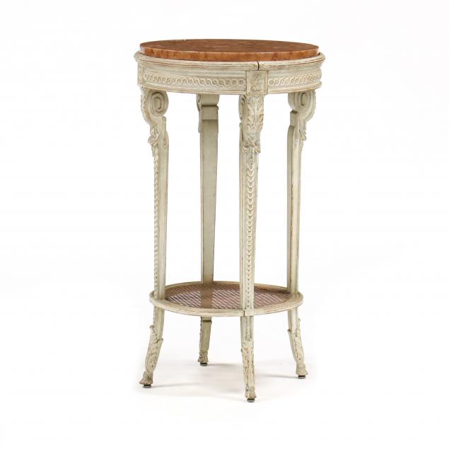 louis-xvi-style-carved-and-painted-marble-top-side-table