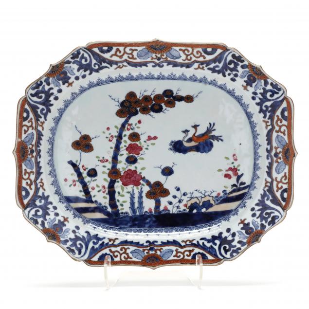 a-chinese-export-porcelain-bamboo-and-flora-serving-platter