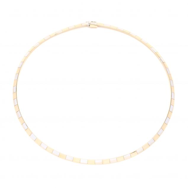 bi-color-gold-omega-necklace