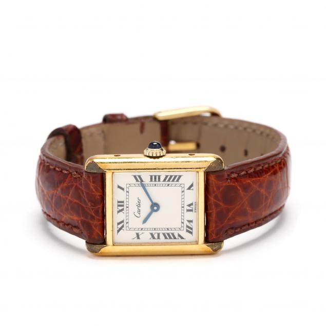 gold-plated-tank-watch-cartier