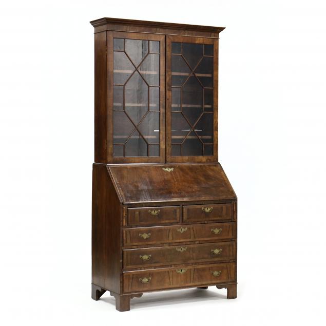 george-iii-mahogany-bureau-bookcase