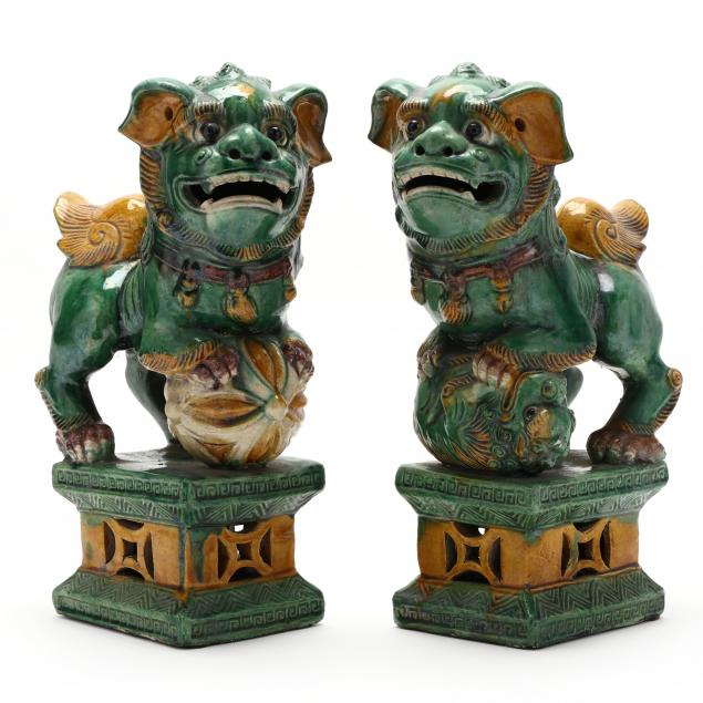 a-pair-of-guardian-foo-lions-with-sancai-glaze