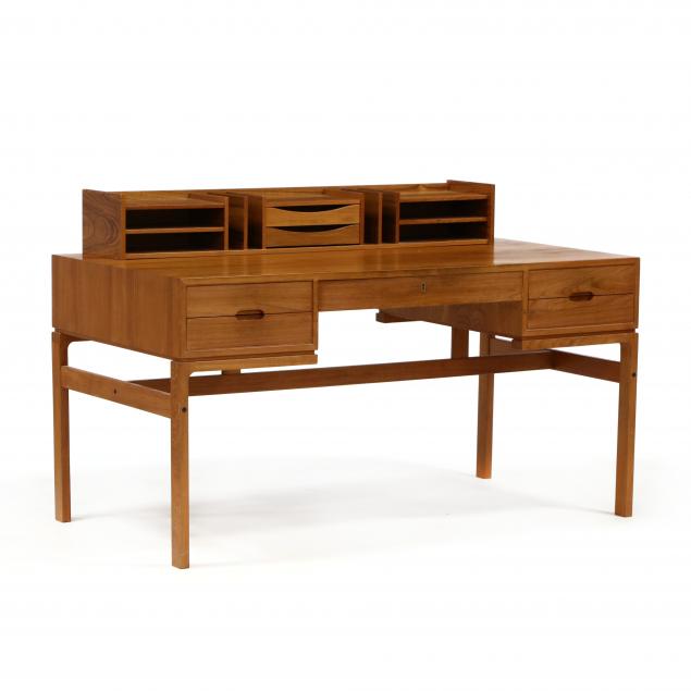 danish-teak-executive-desk