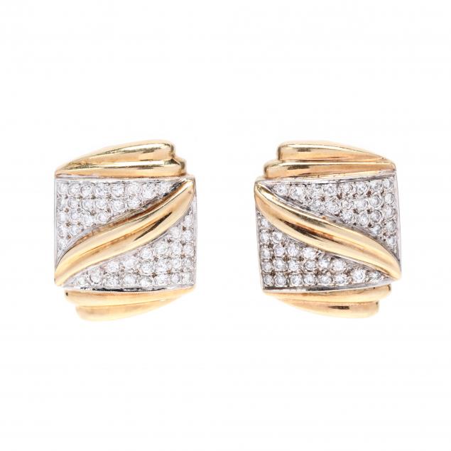 gold-and-diamond-earrings