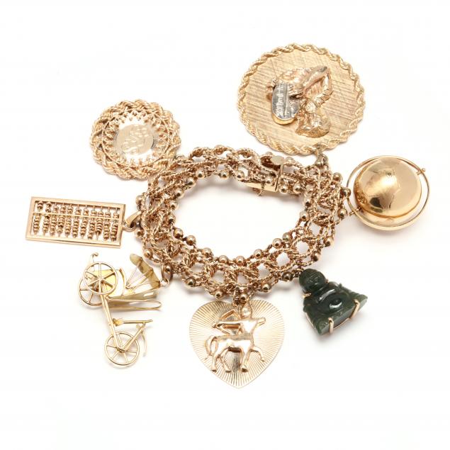 gold-charm-bracelet