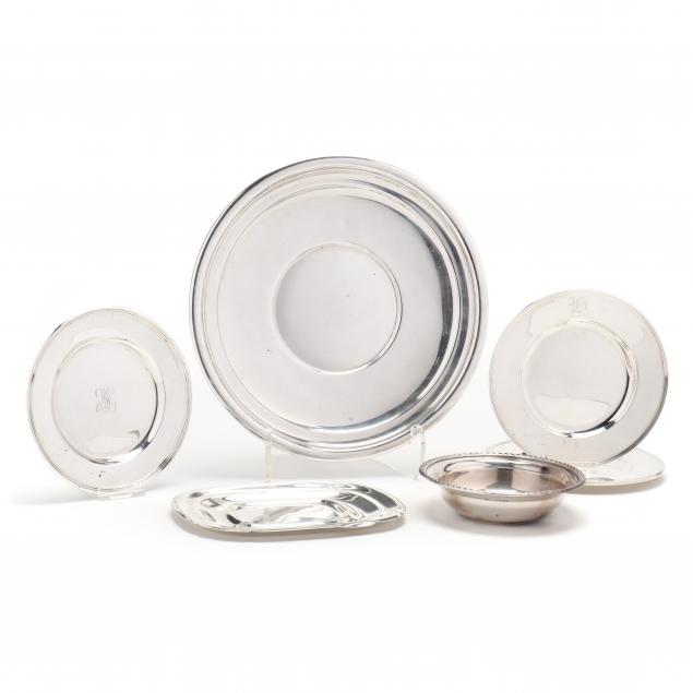 seven-sterling-silver-dishes