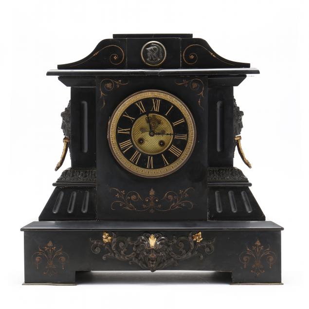 victorian-slate-and-ormolu-figural-mantel-clock