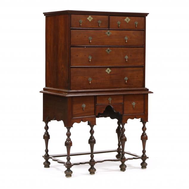 new-england-william-and-mary-walnut-highboy