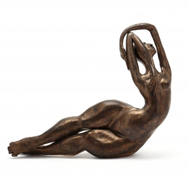 frances-alvarino-norwood-nc-ceramic-sculpture-of-a-nude-female