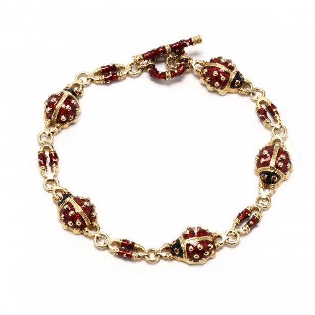 gold-and-enamel-ladybug-bracelet-hidalgo