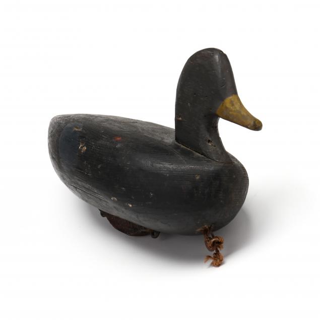 Dexter Snow (NC, 1893-1976), Black Duck (Lot 1142 - The Winter Decoy ...