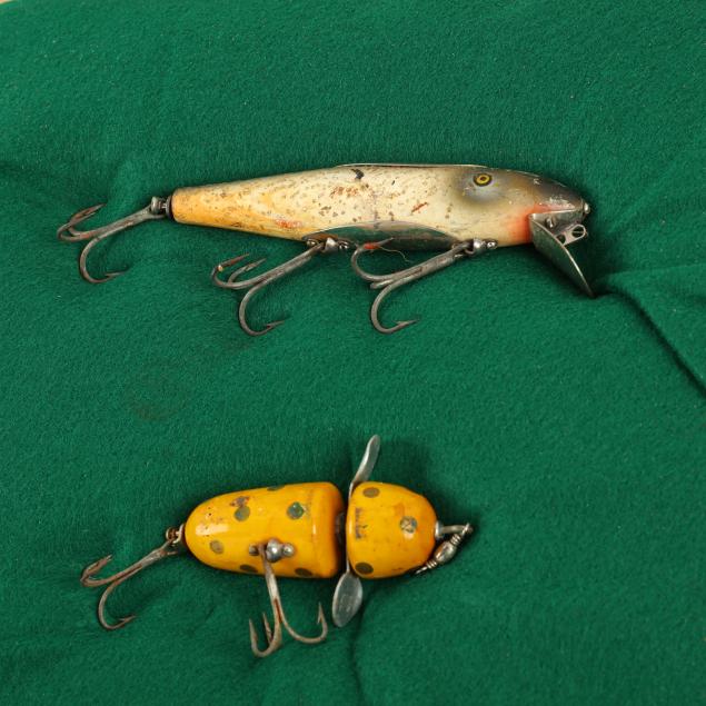 Vintage Fishing Lures Advertising Mint on Store Display Dead Stock - Ruby  Lane