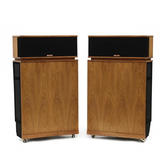 Klipsch, Pair of Large Klipschorn Corner Speakers (Lot 3125 - Modern ...
