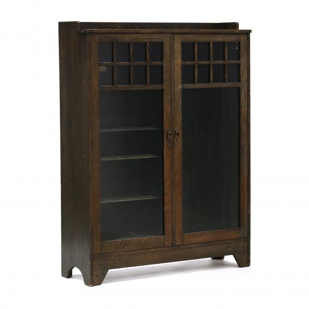 life-time-furniture-mission-oak-bookcase